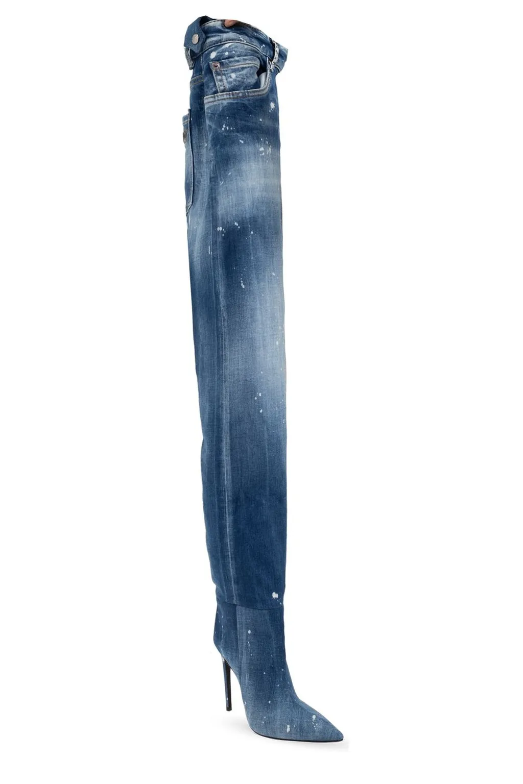 X Bettter Heeled Denim Boots