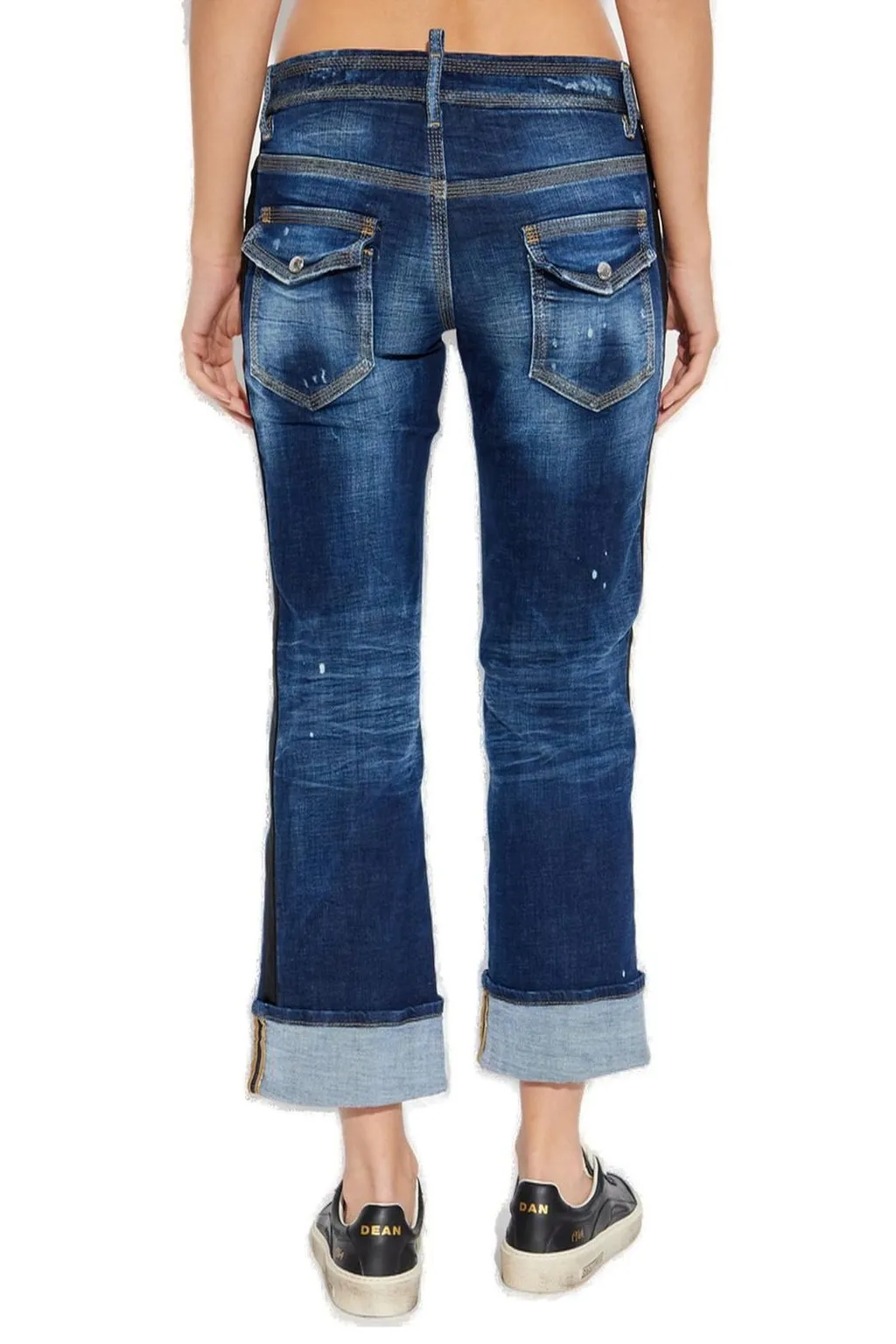 Dark Clean Wash Jenna Flare Jeans