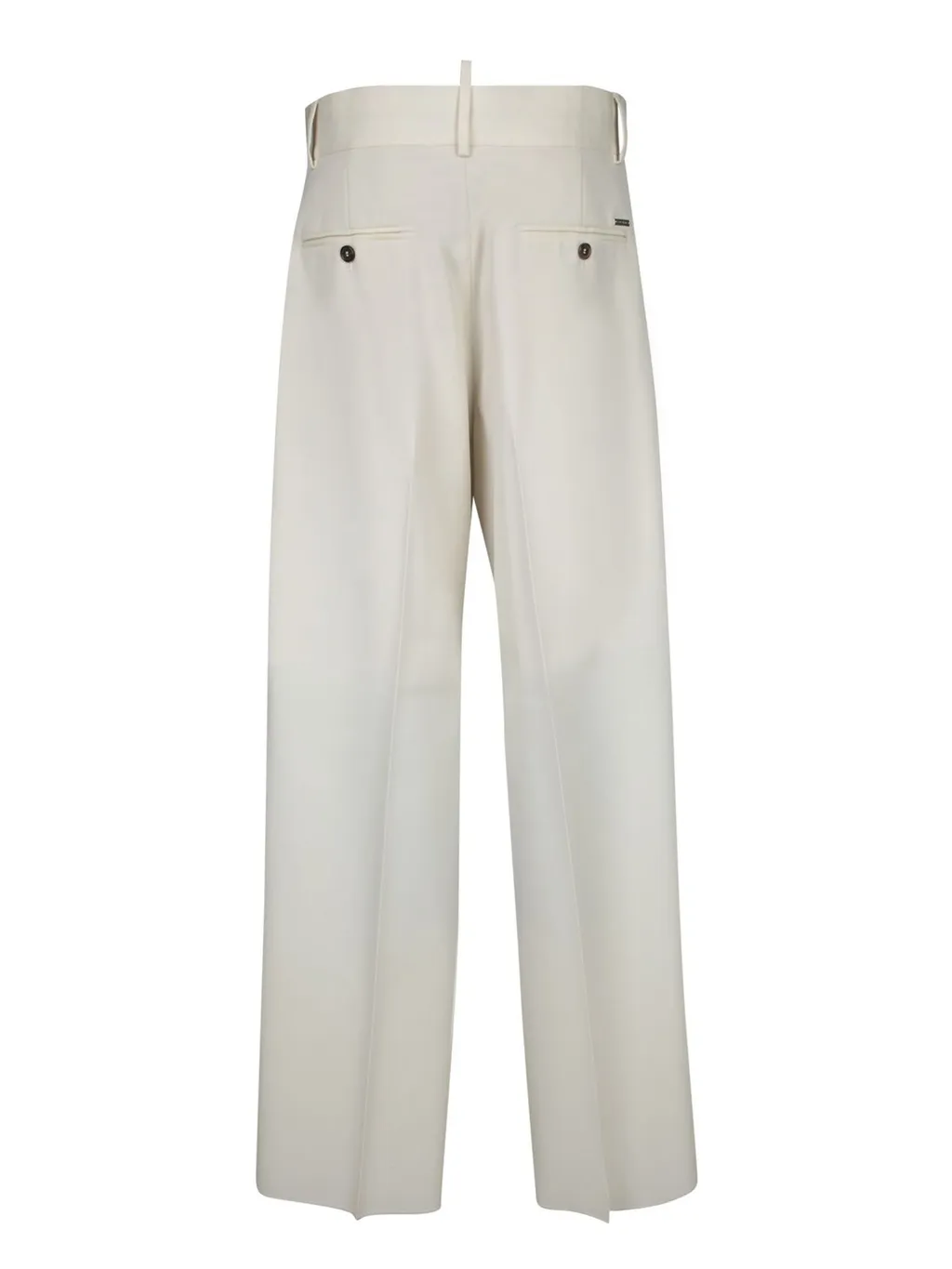 Straight-Leg Tailored Trousers