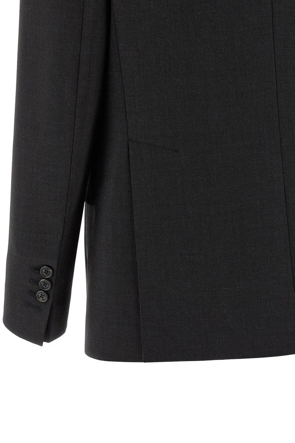 Double-Breasted Zip Detailed Blazer