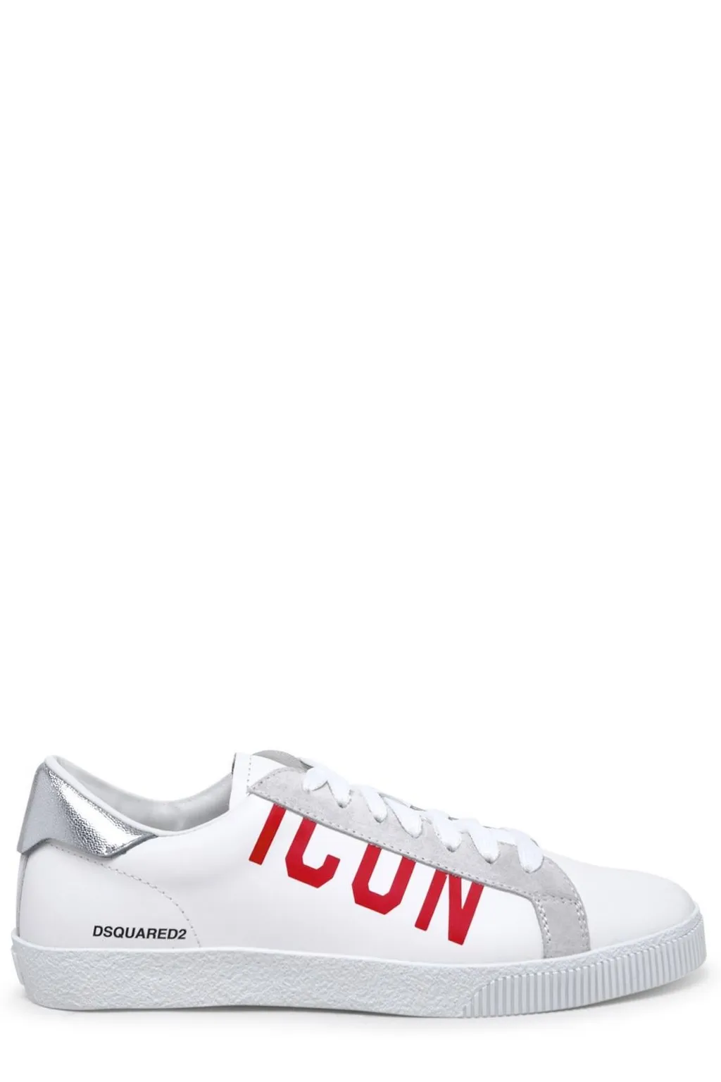 Icon Print Low-Top Sneakers