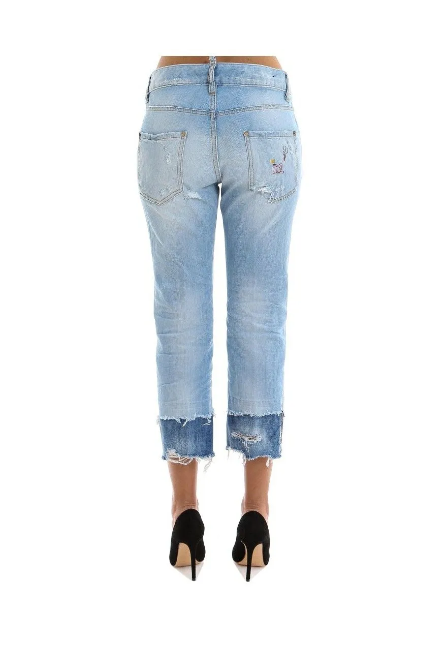 Cropped Leg Jeans