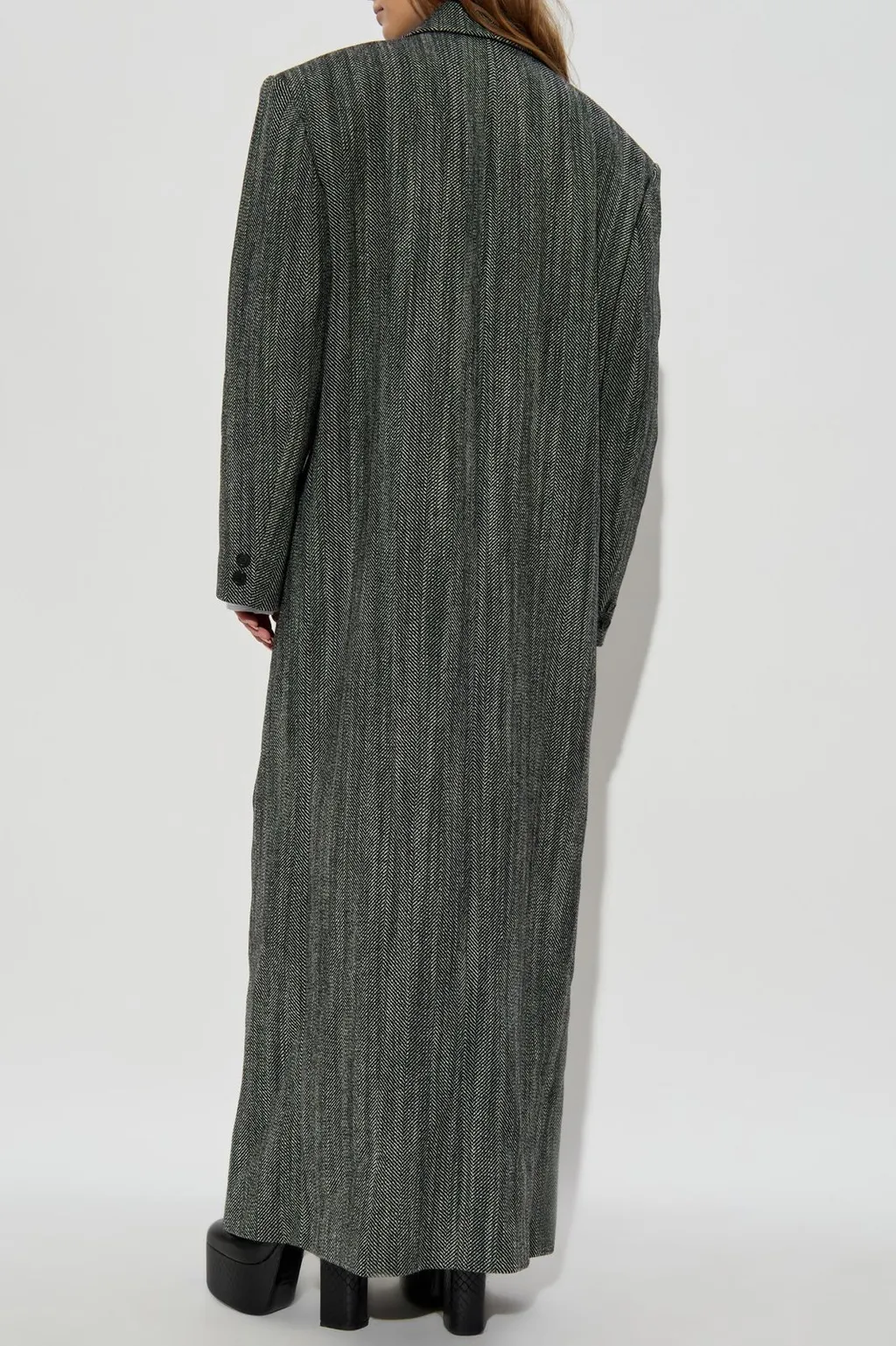 Double-Breasted Long Coat