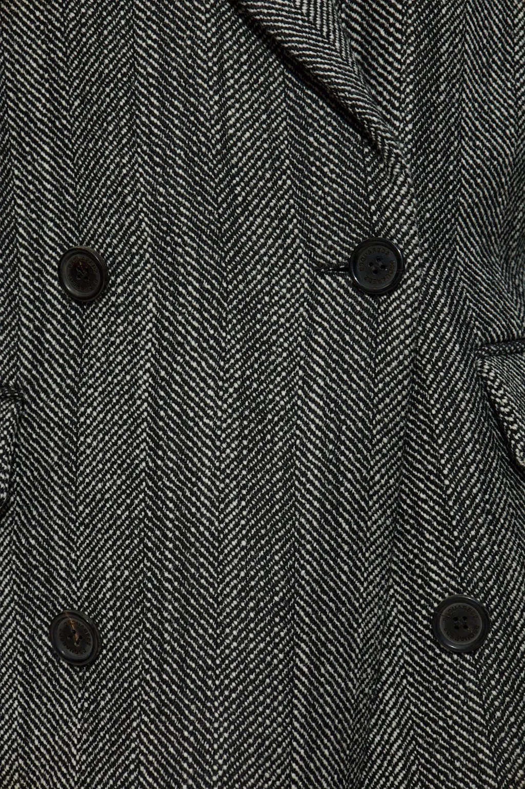 Double-Breasted Long Coat