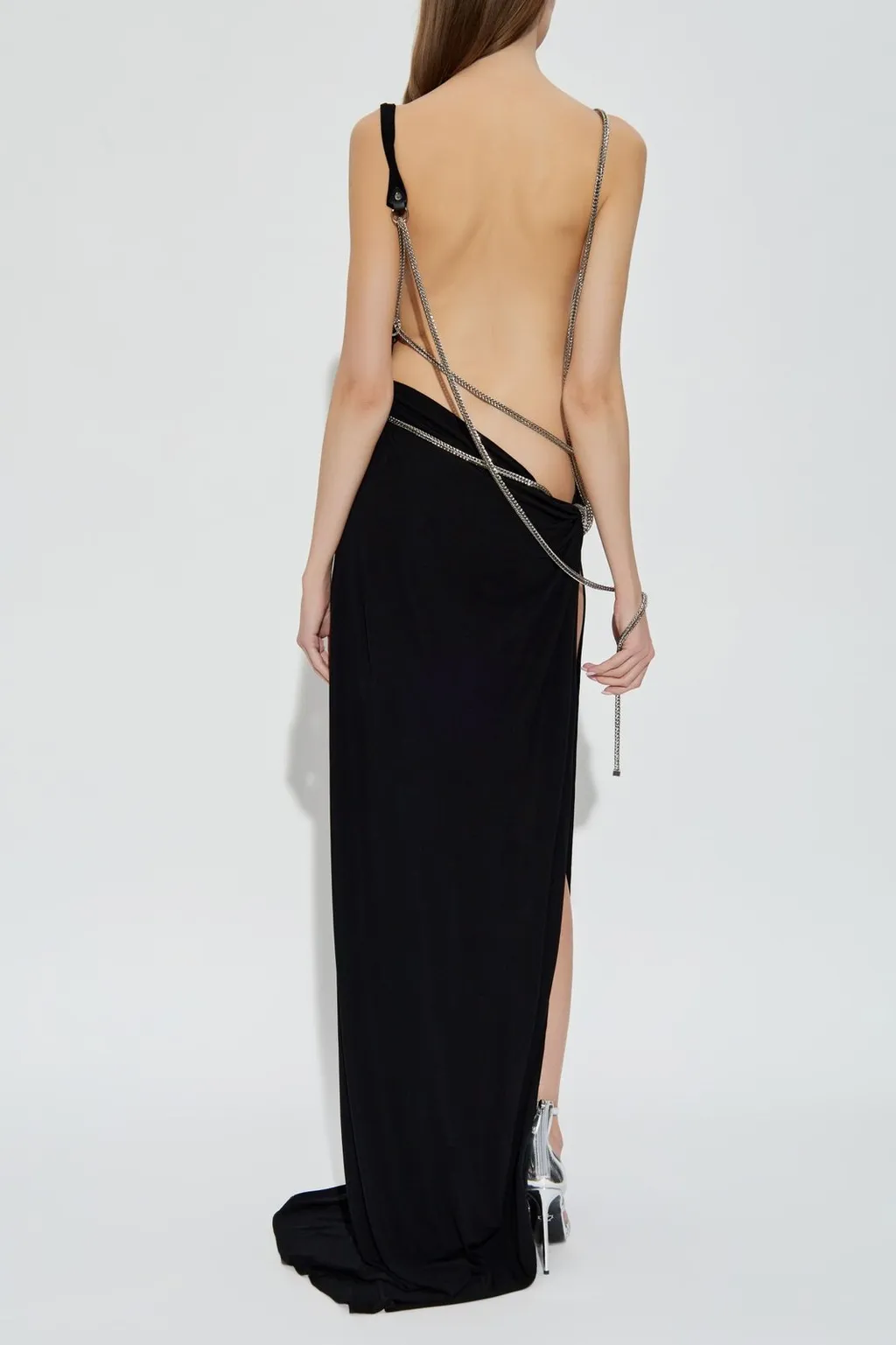 Open Back Maxi Dress