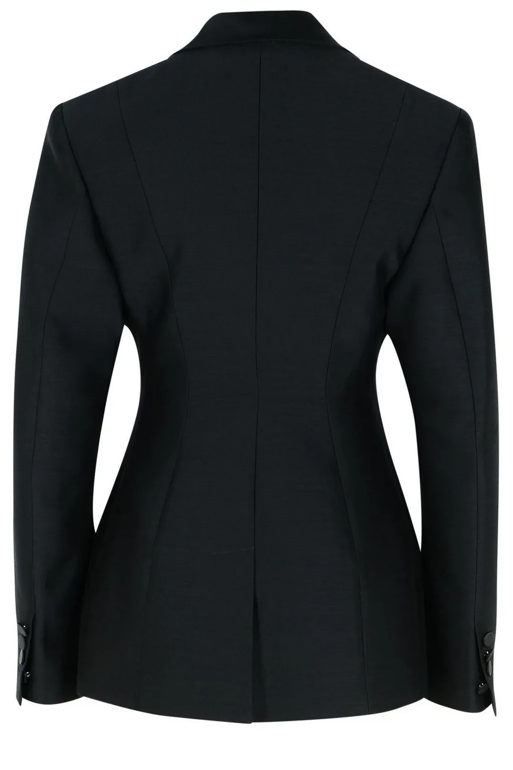 V-Neck Single-Breasted Blazer