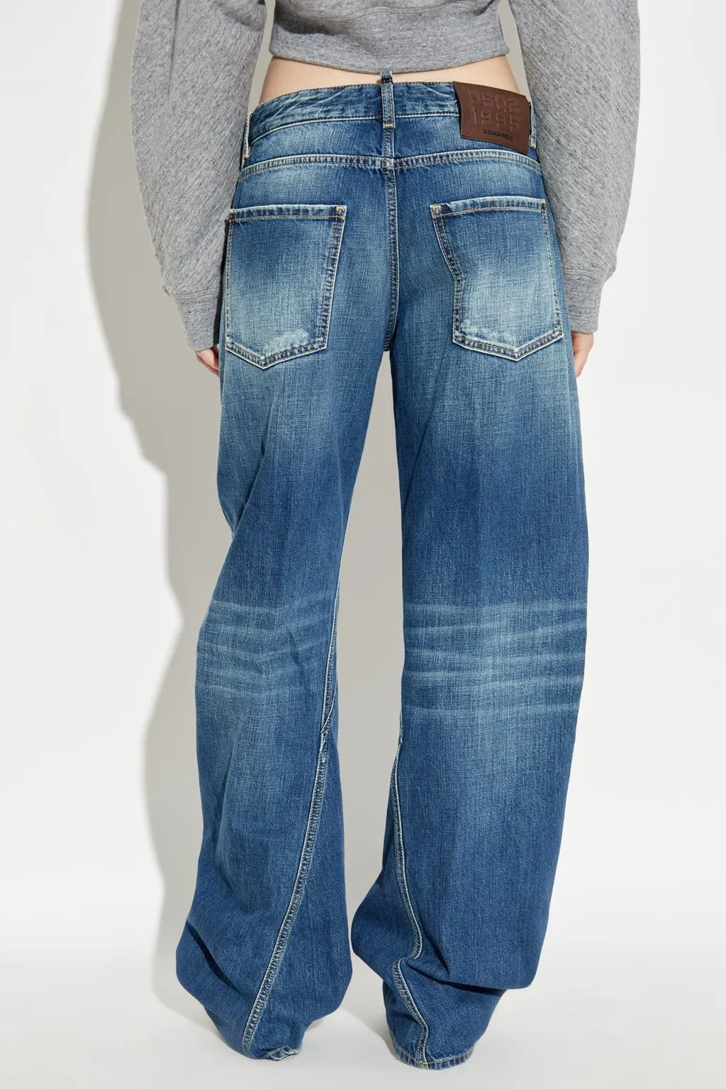 Twisted Distressed Jeans