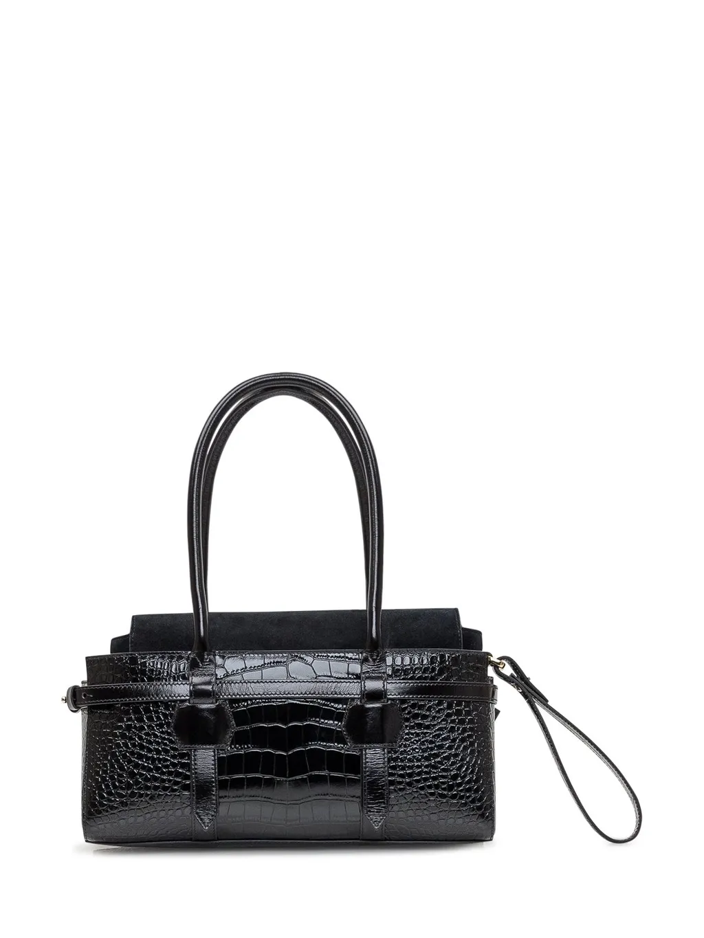 Logo Stamp Twin Shoulder Bag