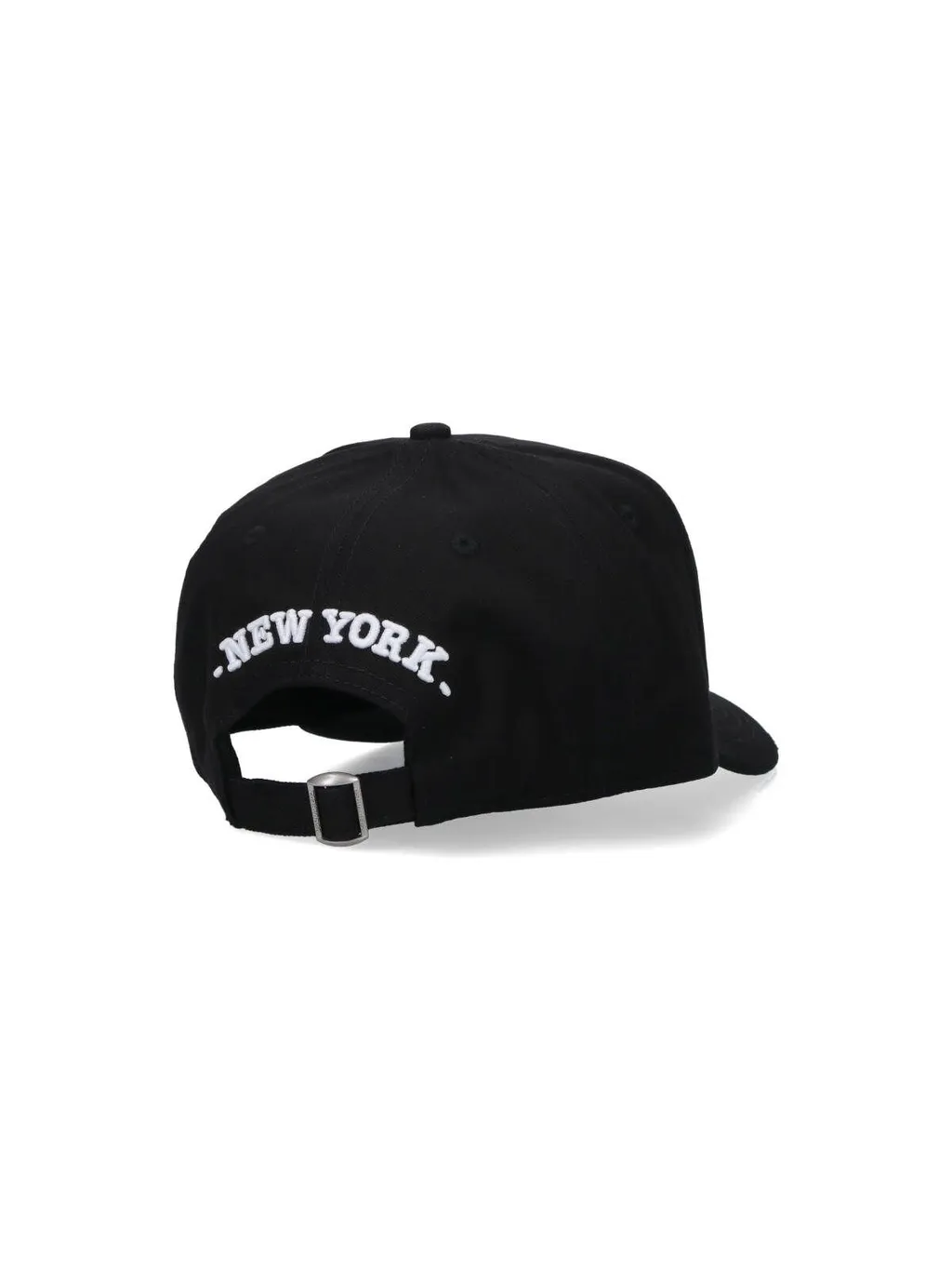 Distressed Logo Embroidered Baseball Cap