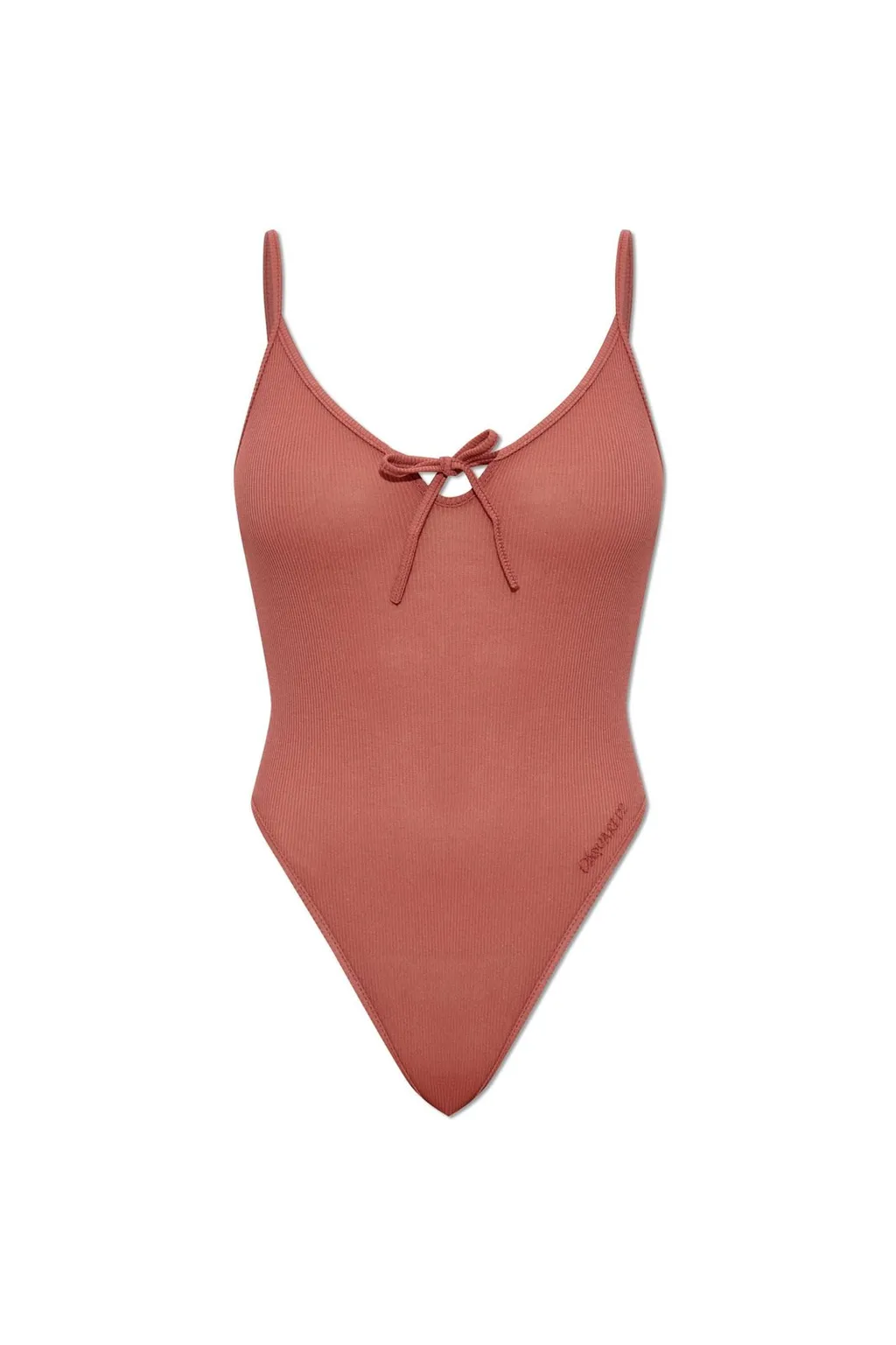 Logo Embroidered Bodysuit