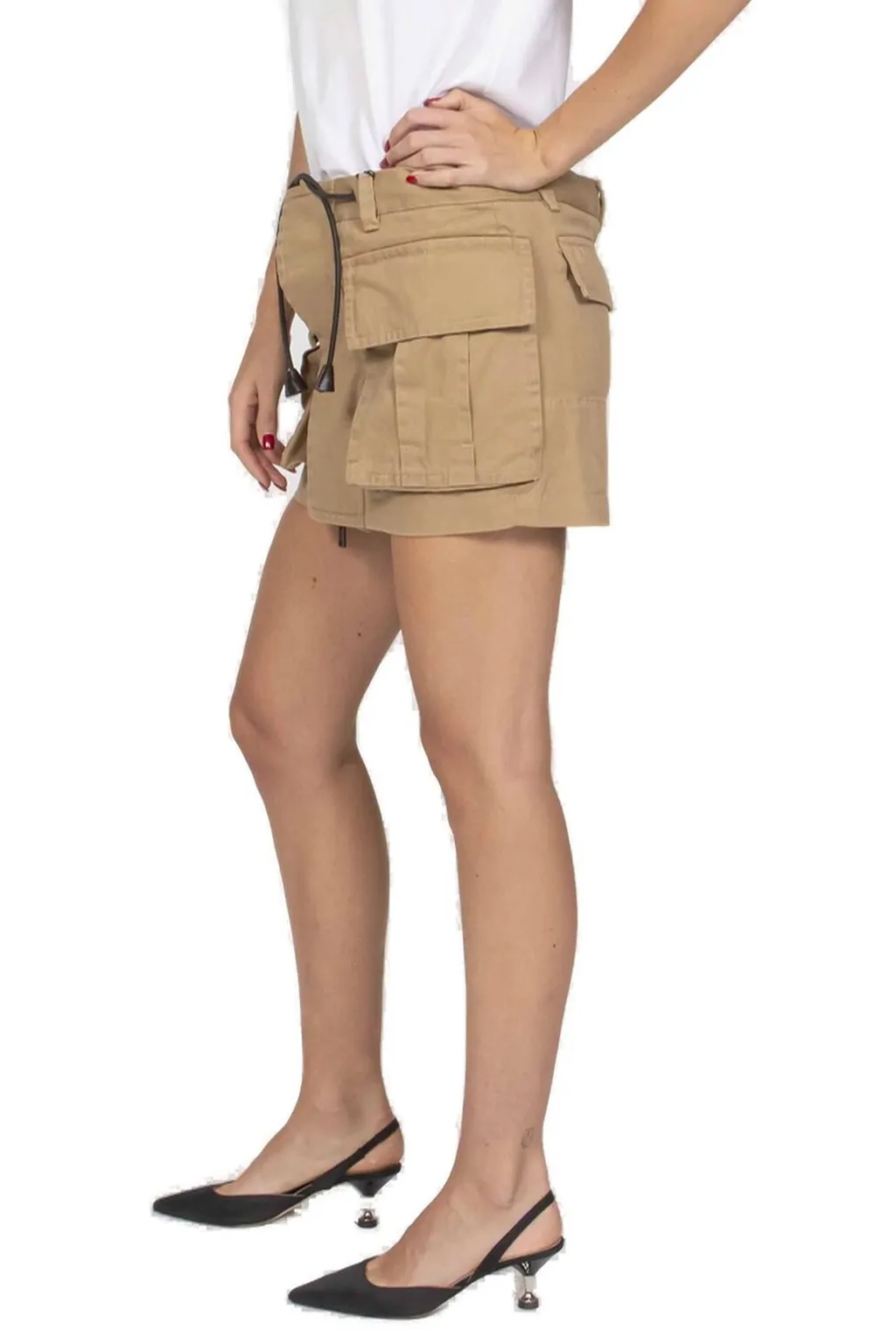 Military Mini Skirt
