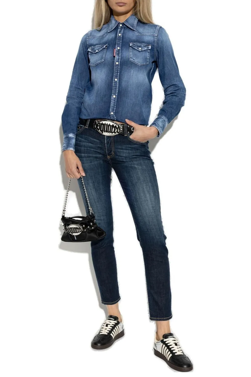 Jennifer Mid-Rise Skinny Jeans