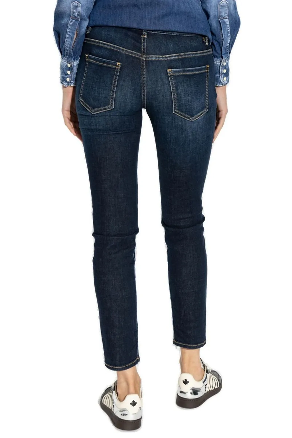 Jennifer Mid-Rise Skinny Jeans