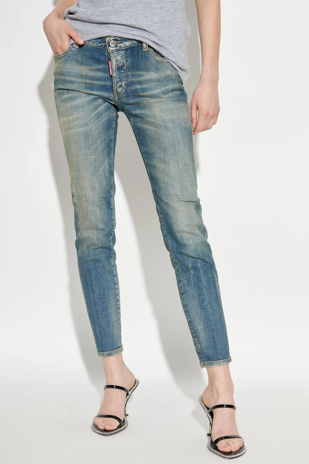 Jennifer Tapered-Leg Jeans