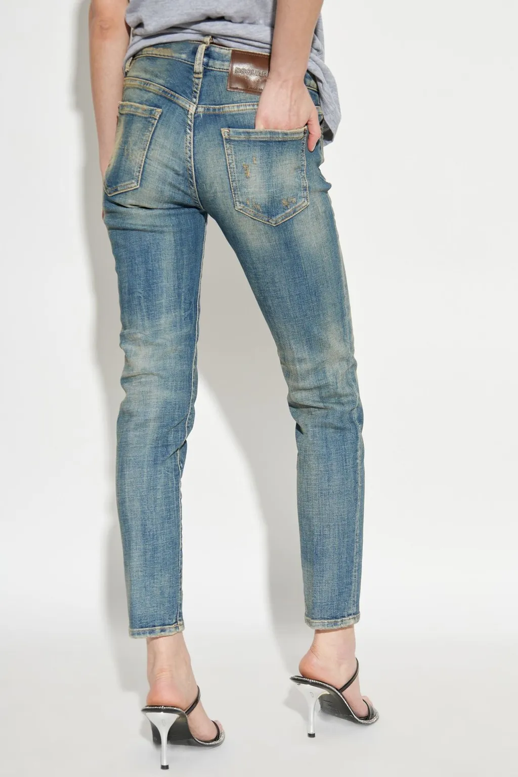 Jennifer Tapered-Leg Jeans