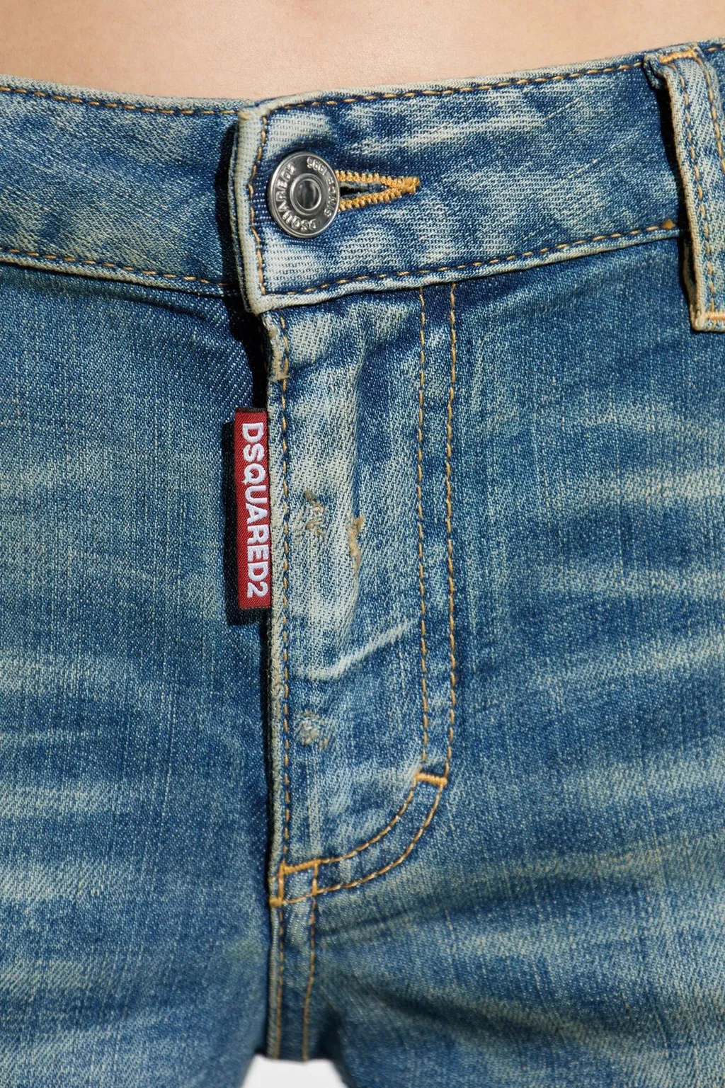 Medium Waist Flared Jeans