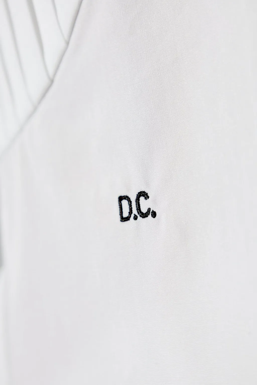Logo Embroidered Long-Sleeved Shirt