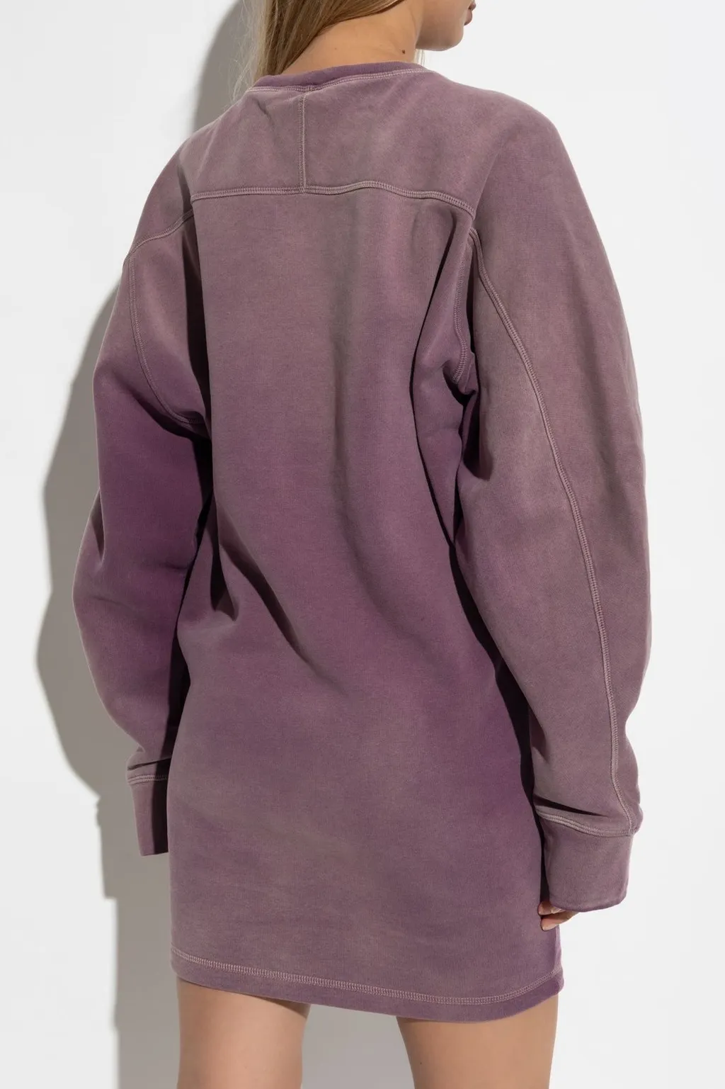 Logo Printed Sweatshirt Dress