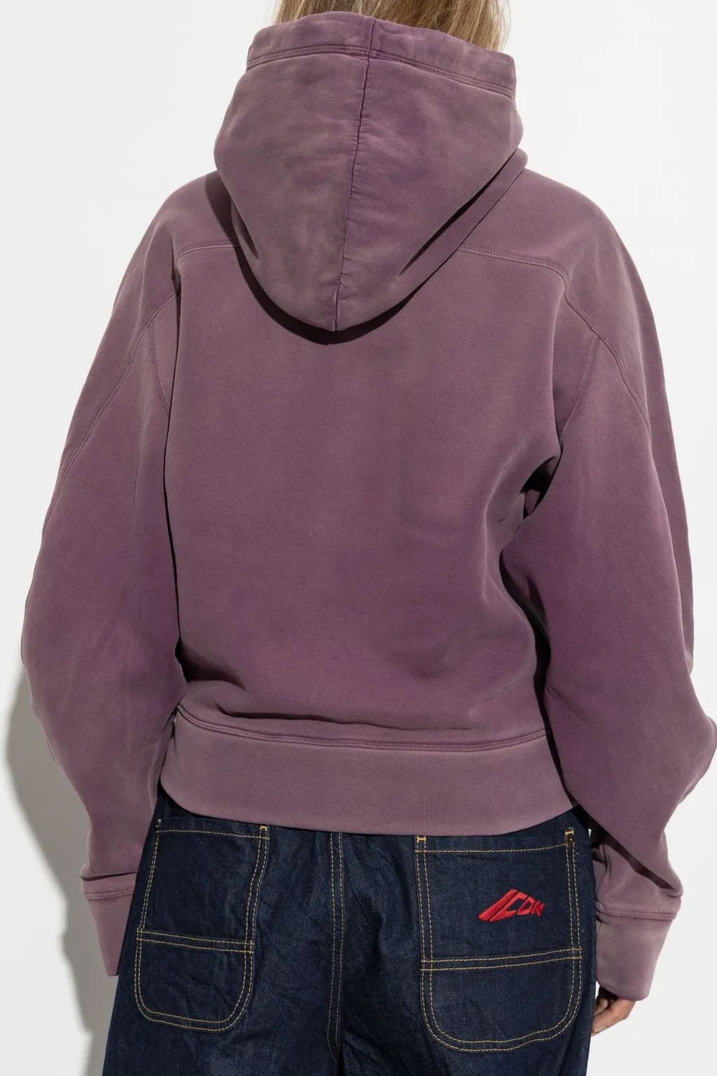 Logo Printed Drawstring Hoodie