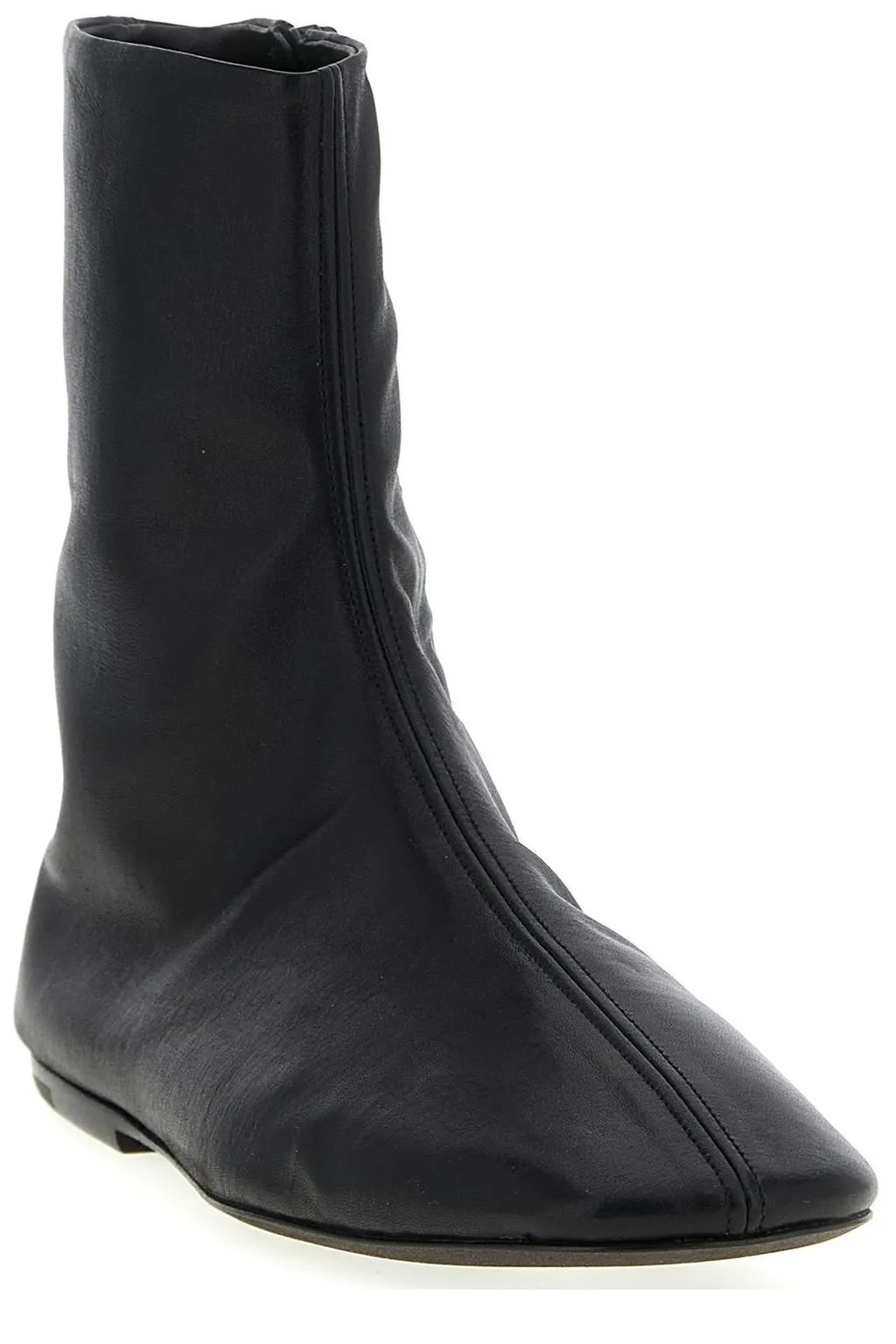 Square Toe Ankle Boots