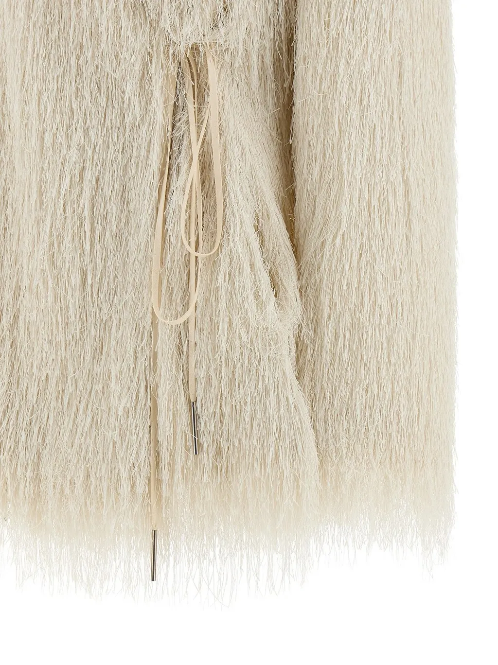 Long-Sleeved Wrapped Jacket