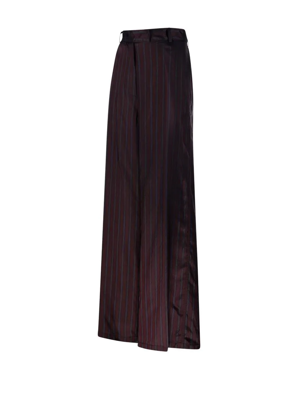 Striped Wide-Leg Trousers