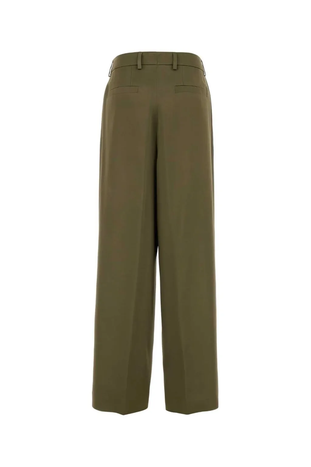 Straight-Leg Tailored Trousers