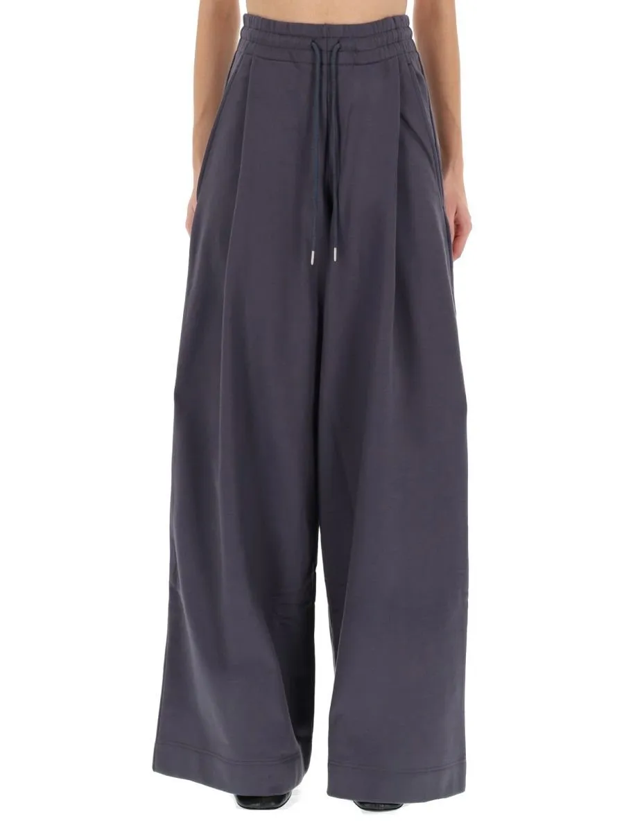 Loose Fit Pleated Sweatpants