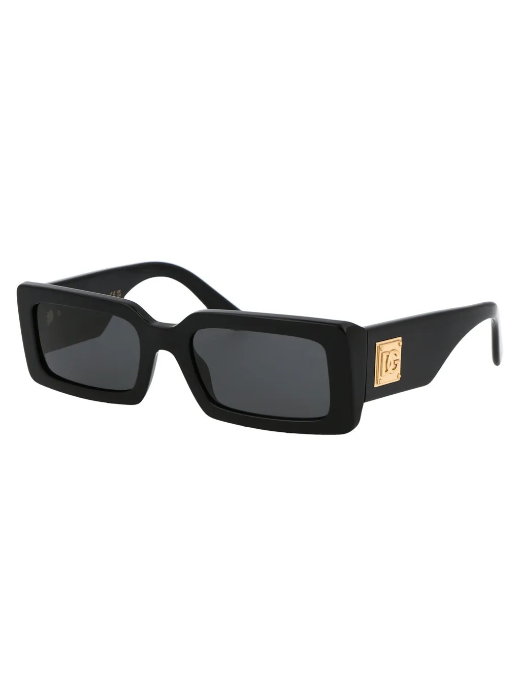 Rectangle-Frame Sunglasses