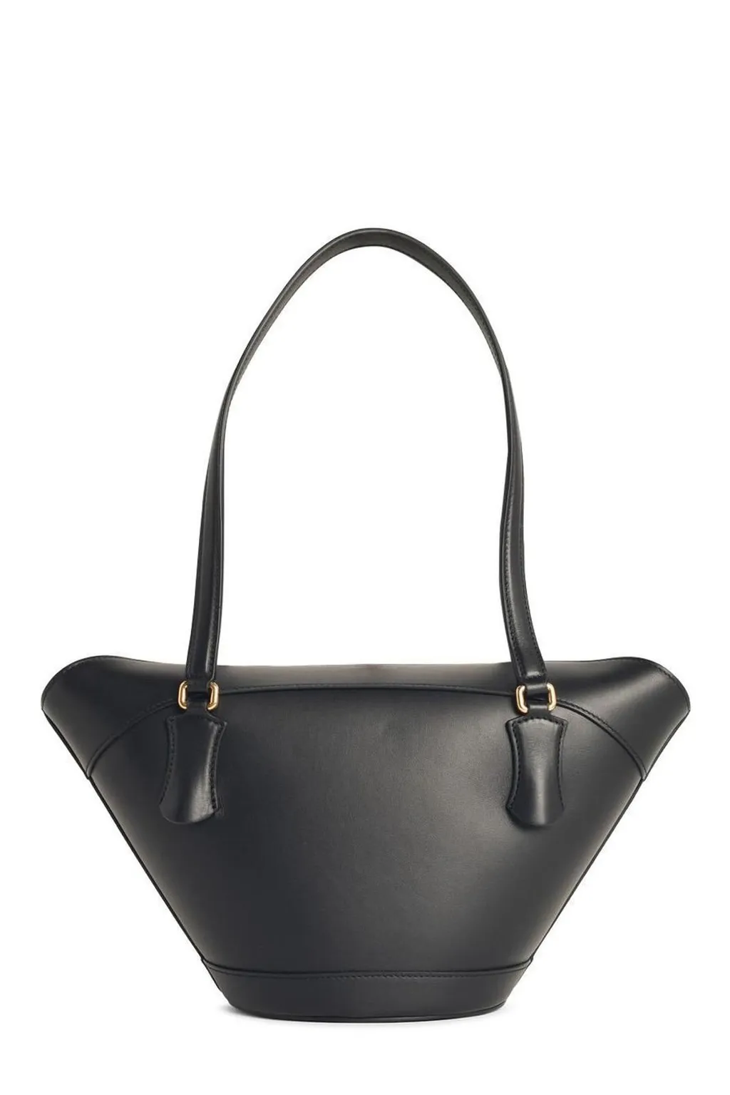 Buckle Detailed Shoulder Bag