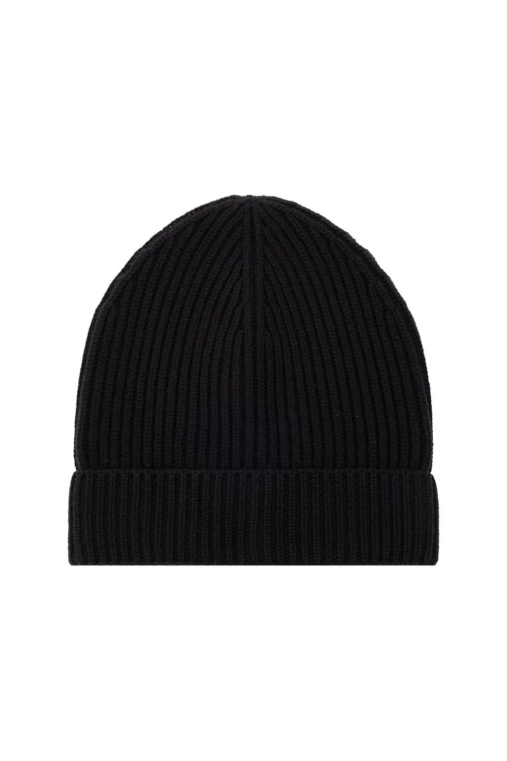 Turn-Up Hem Knitted Beanie