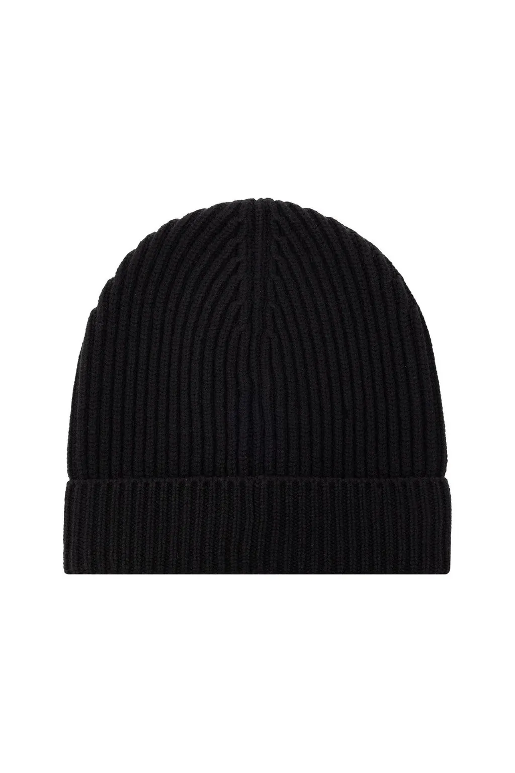Turn-Up Hem Knitted Beanie