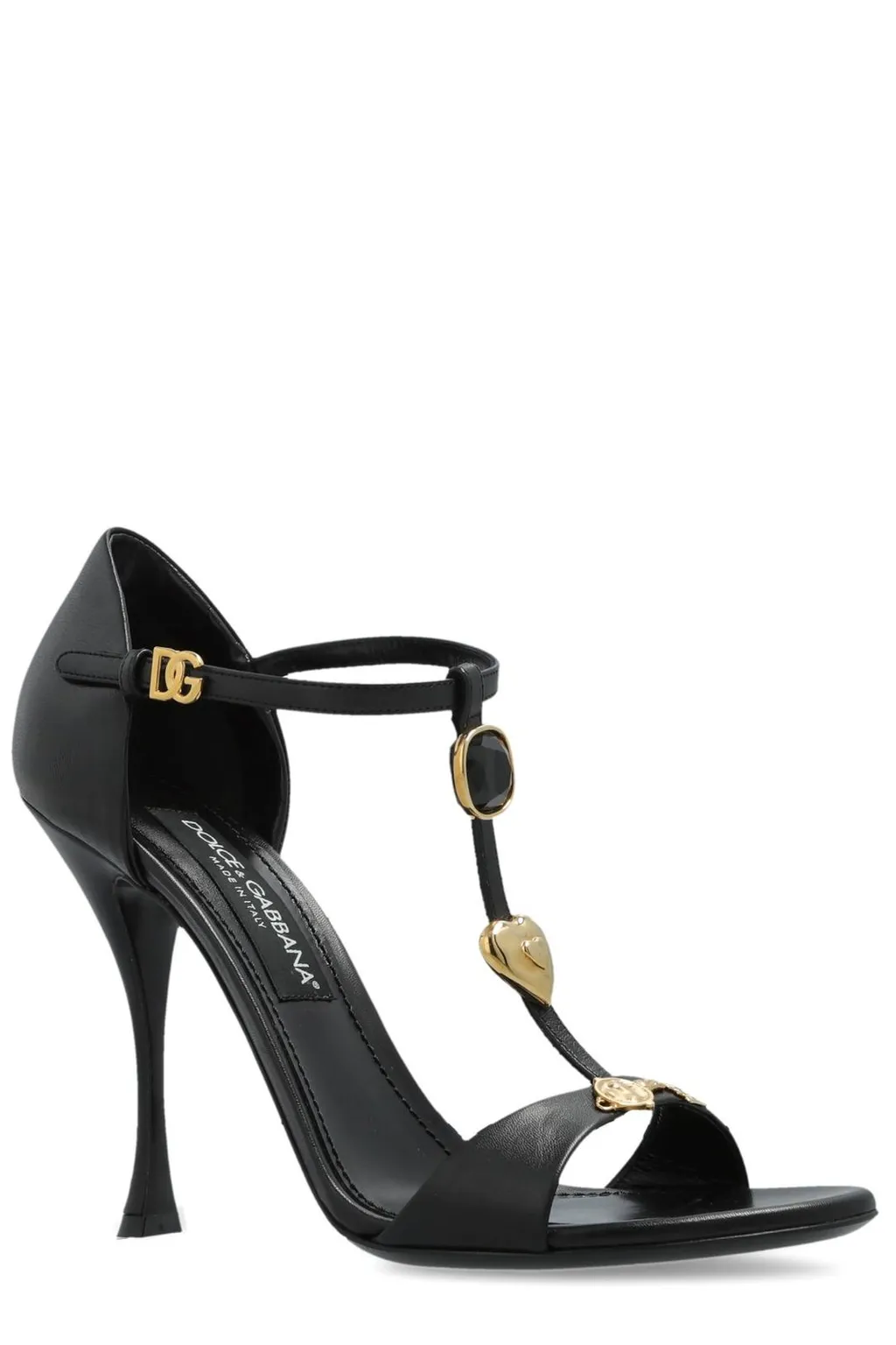 Dg Logo Plaque Sandals