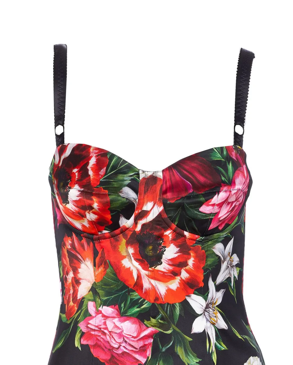Floral Printed Sleeveless Midi Dress