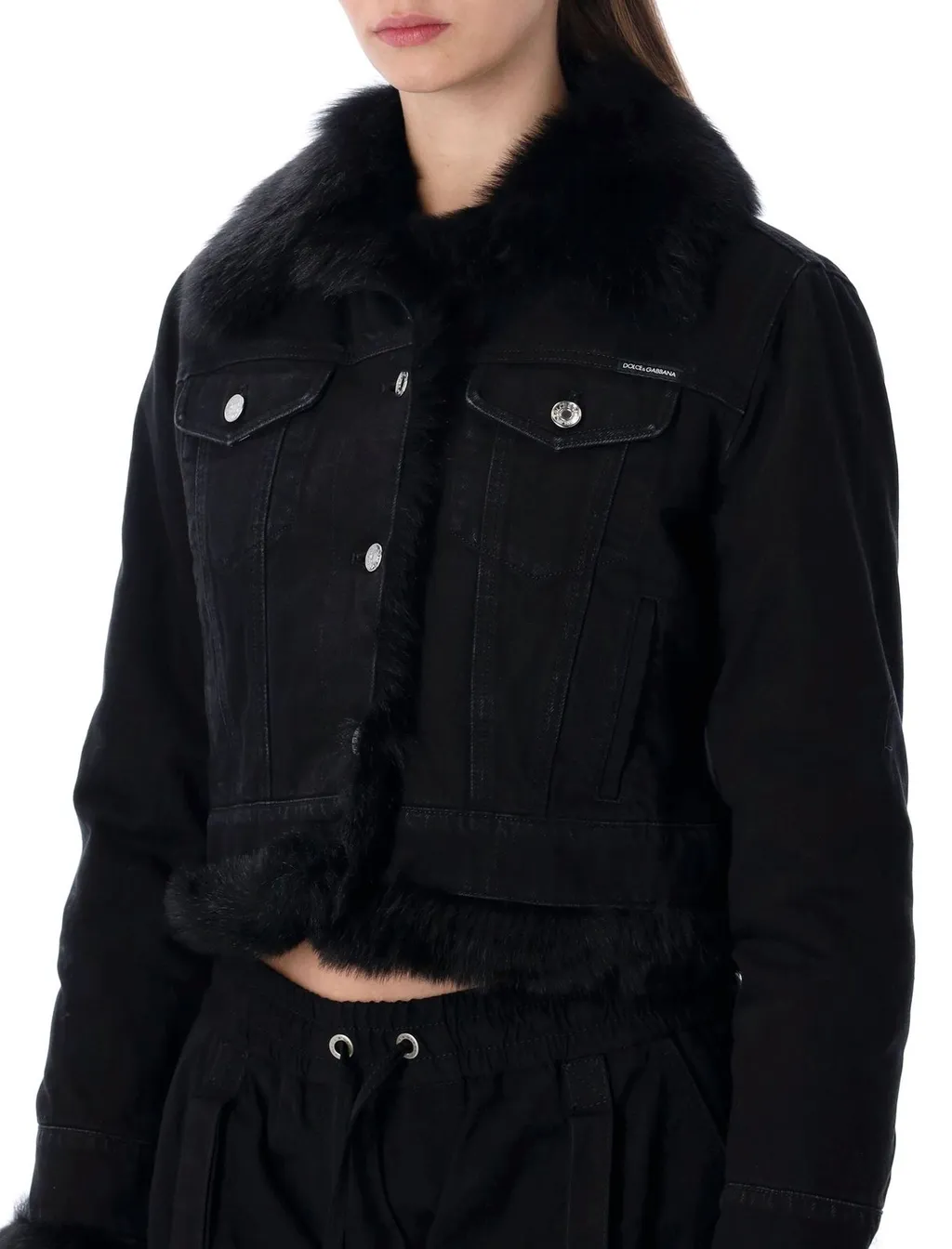Cropped Denim Jacket