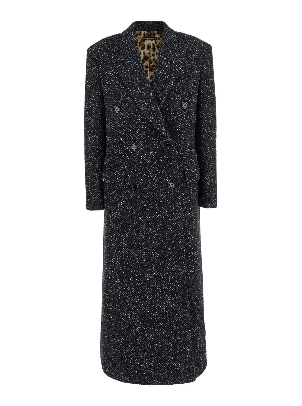 Double Breasted Long Sleeved Coat