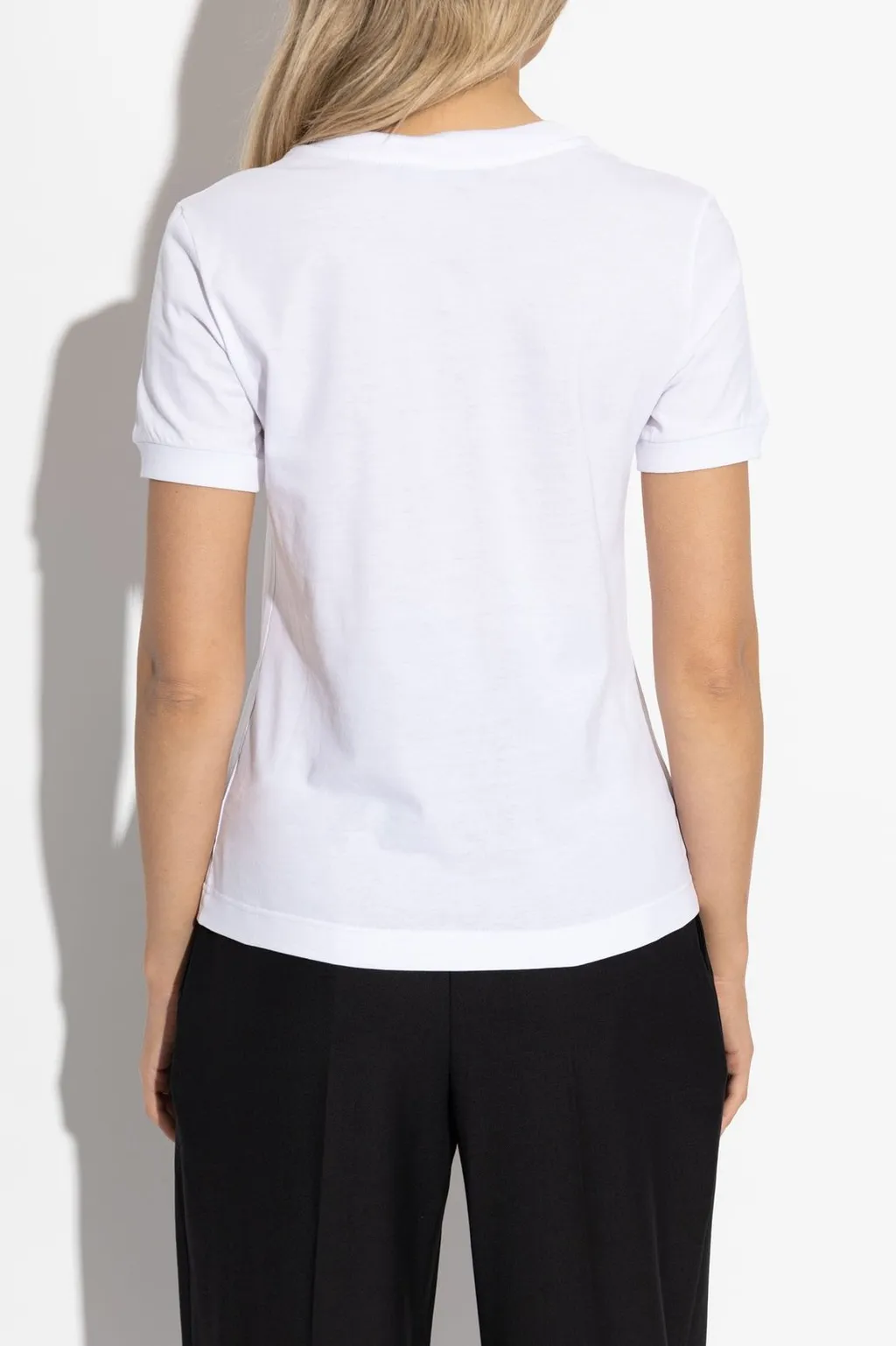 Dg Logo Plaque Crewneck T-Shirt