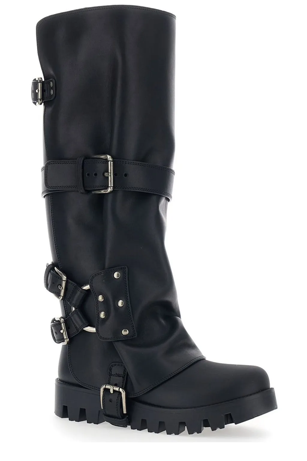 Buckle Detailed Boots