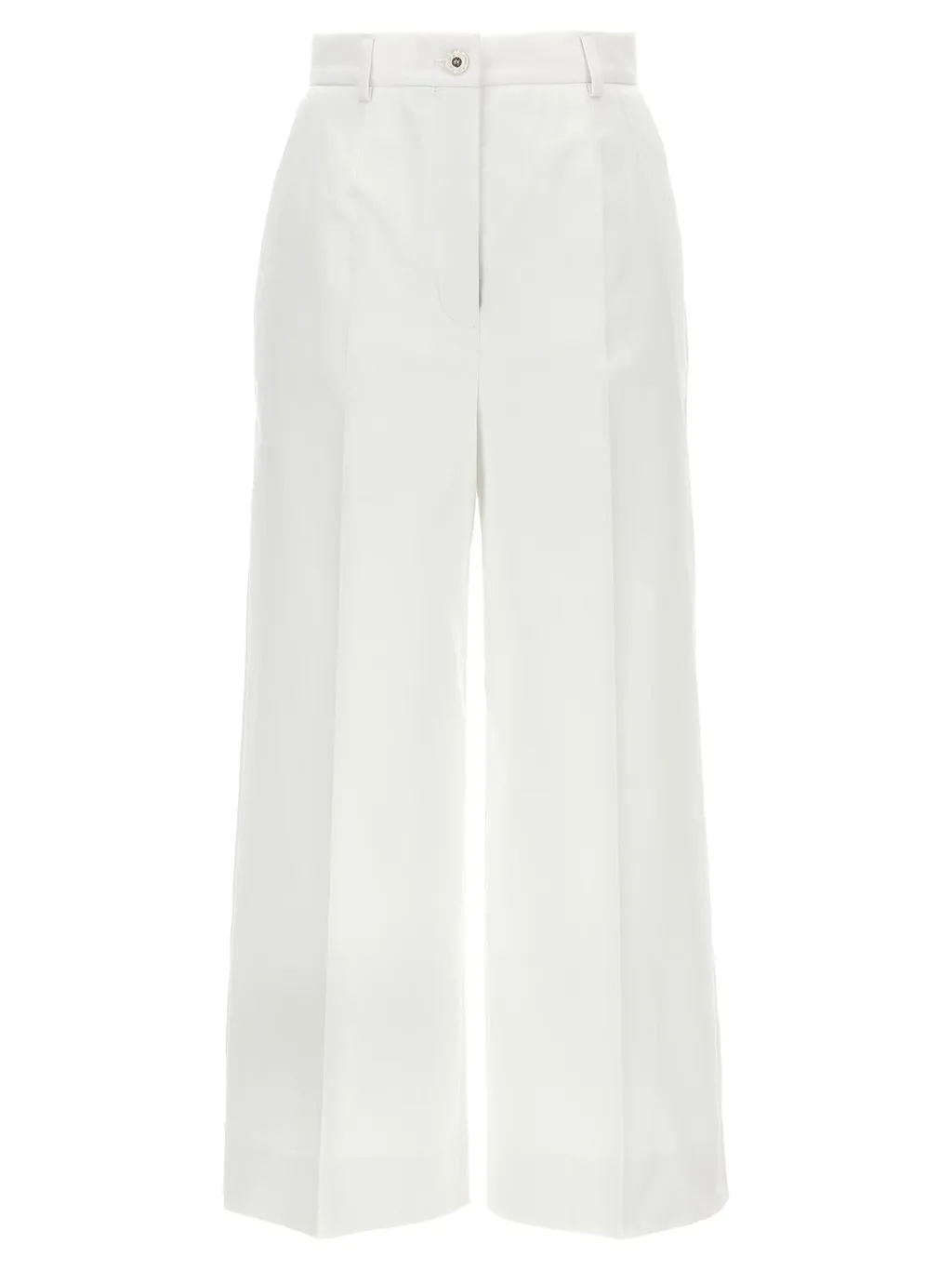 High-Waisted Cropped Pants
