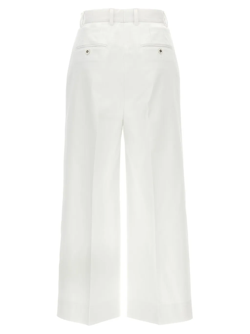 High-Waisted Cropped Pants