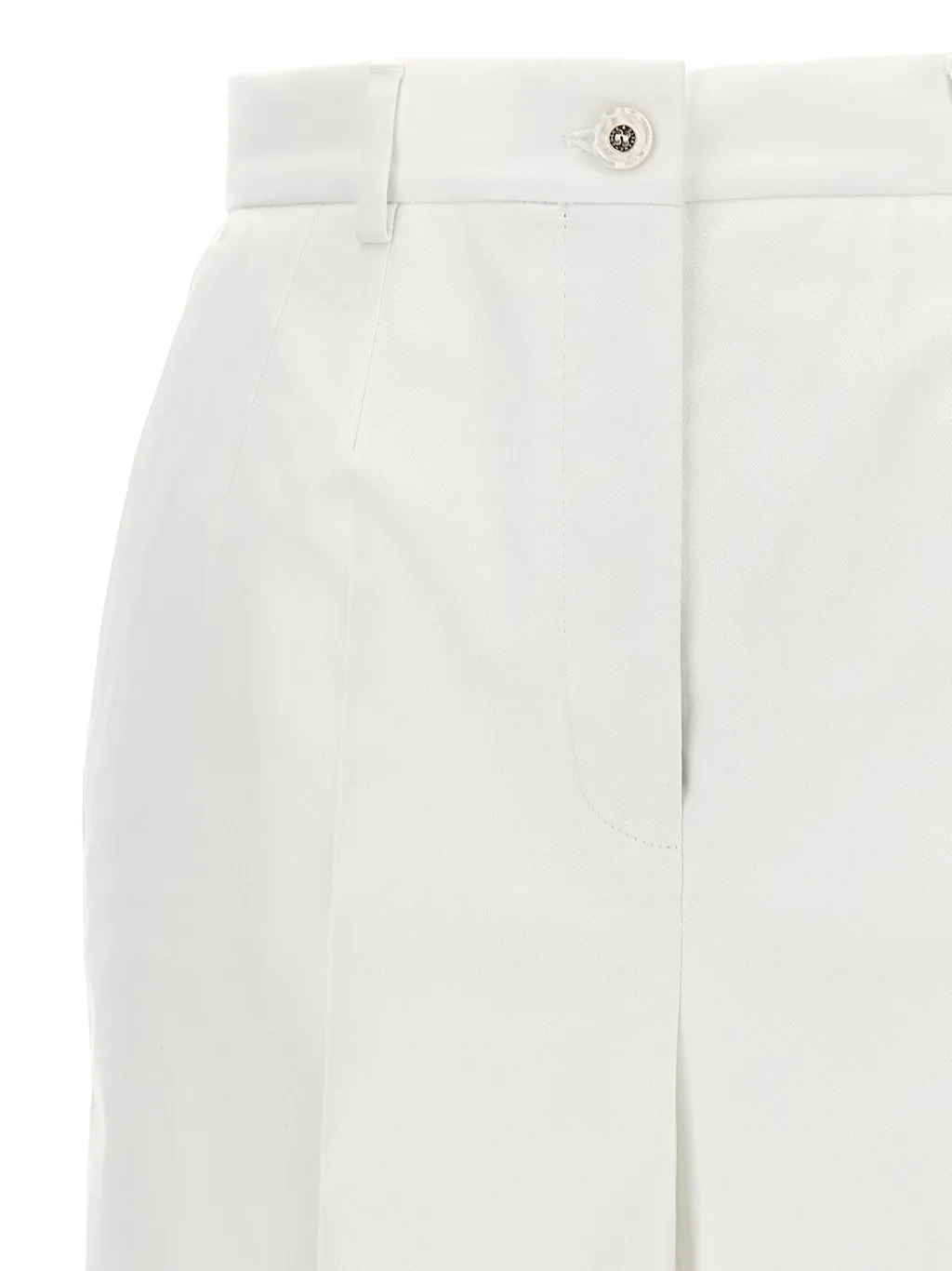 High-Waisted Cropped Pants