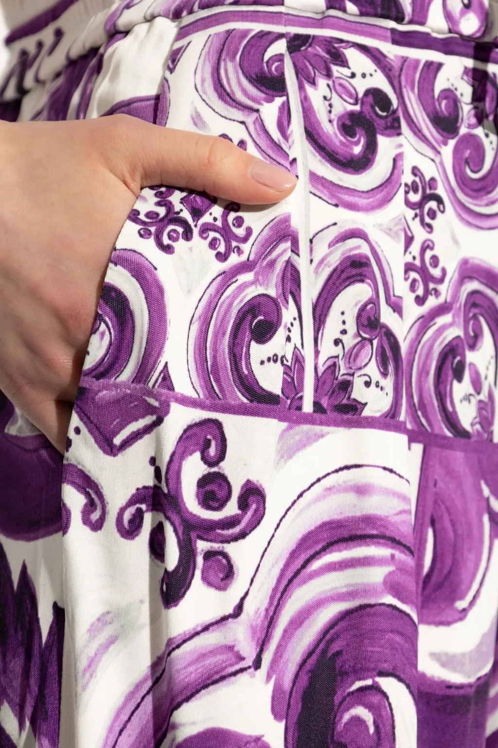 Majolica Printed Trousers