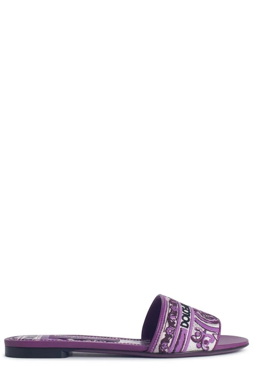 Logo Detailed Slip-On Slides