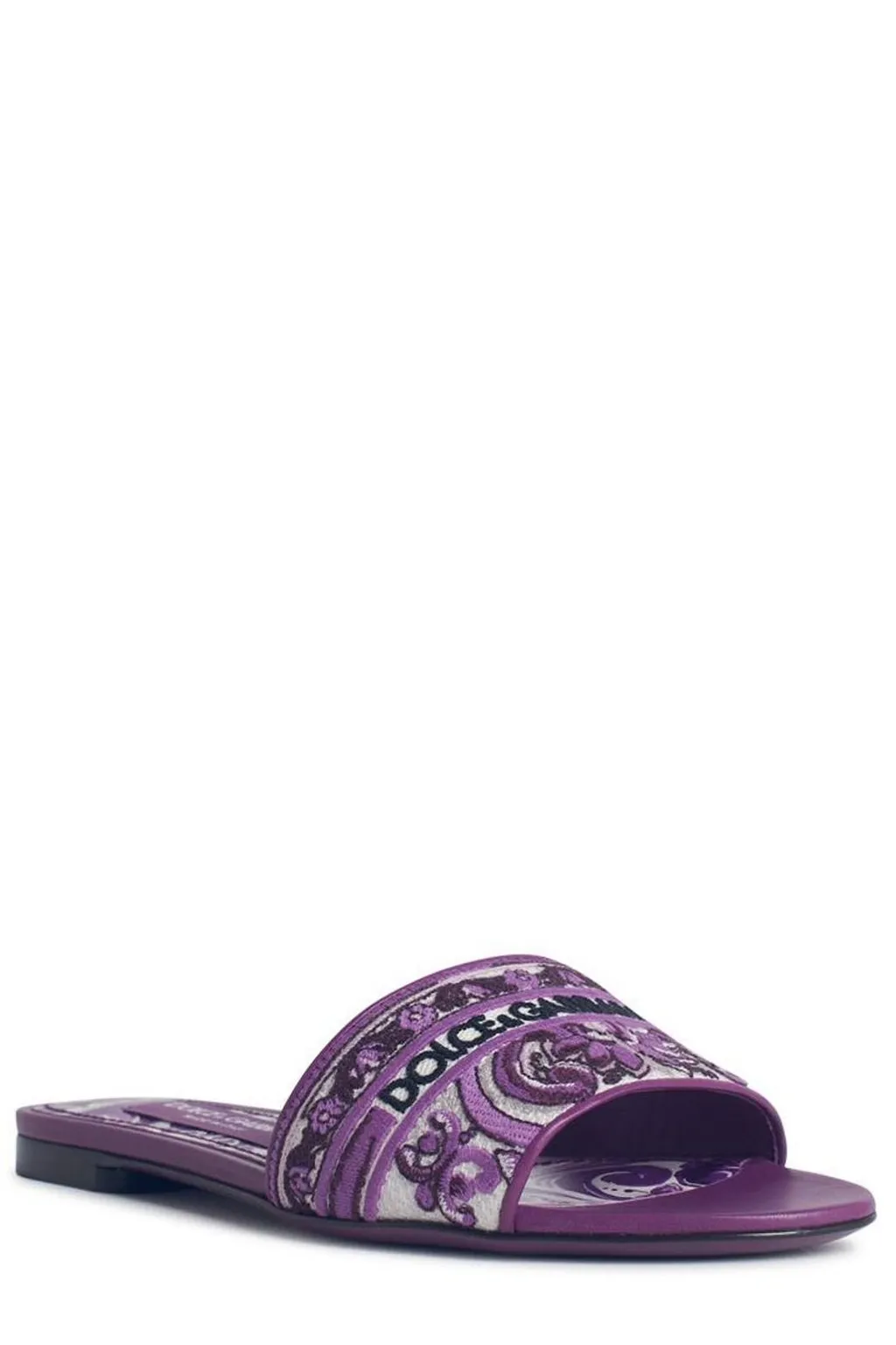 Logo Detailed Slip-On Slides