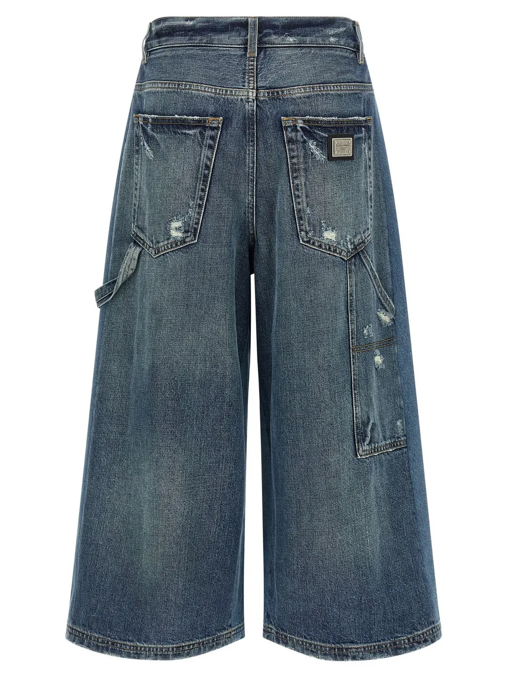 Denim Bermuda Shorts