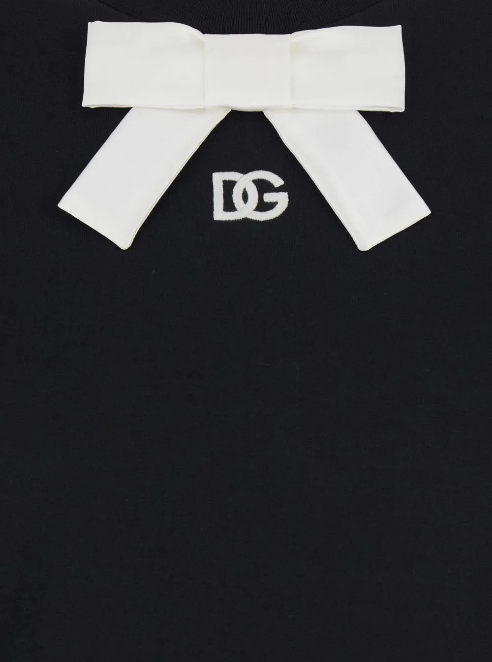 Bow Detailed Jersey T-Shirt
