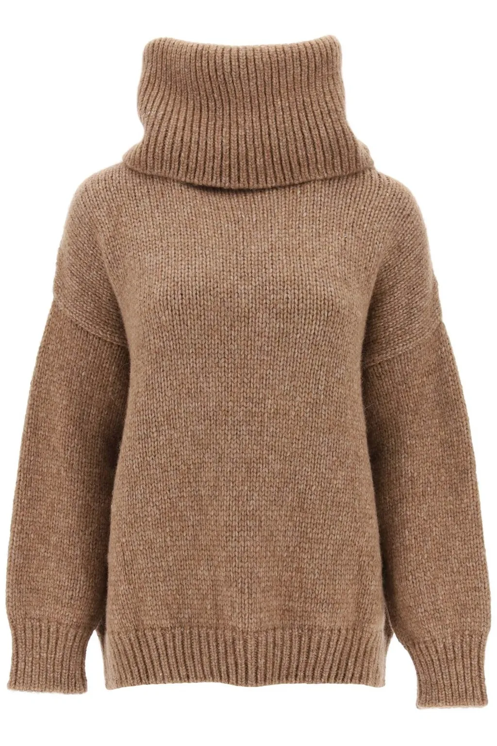 Oversized Turtleneck Knitted Jumper