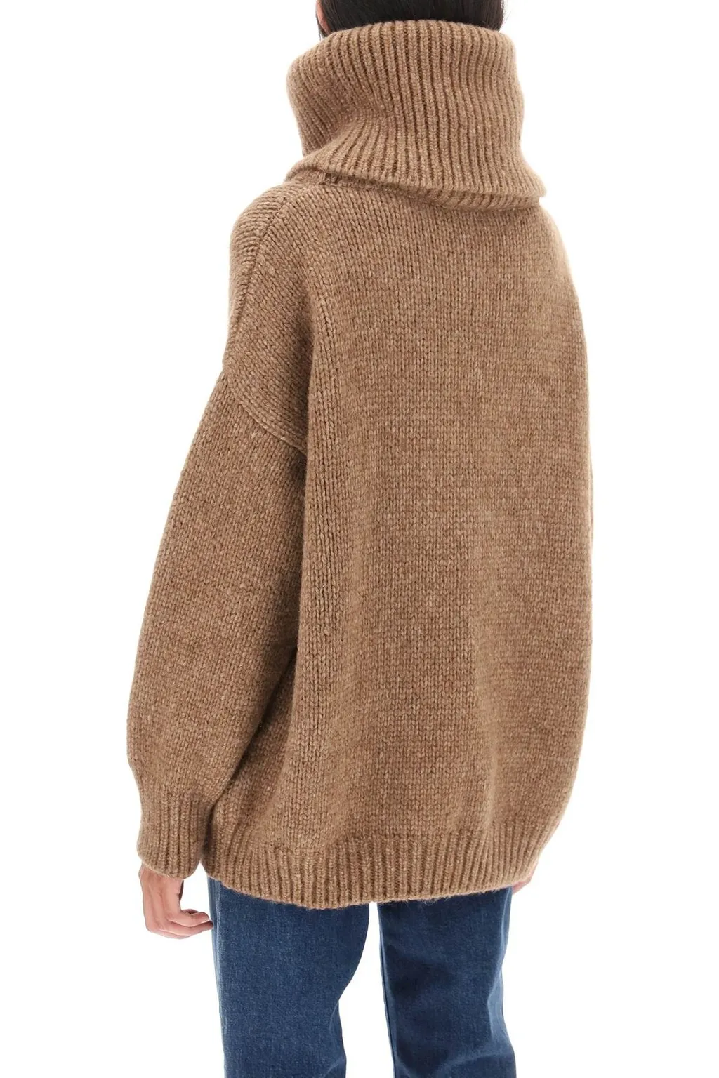 Oversized Turtleneck Knitted Jumper