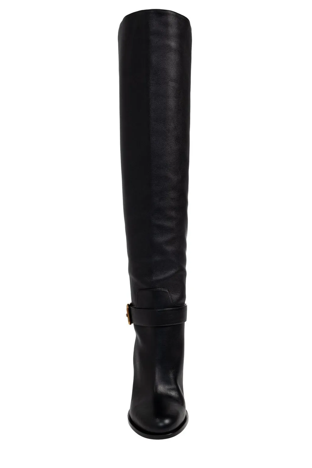 Buckle Detailed Heeled Boots