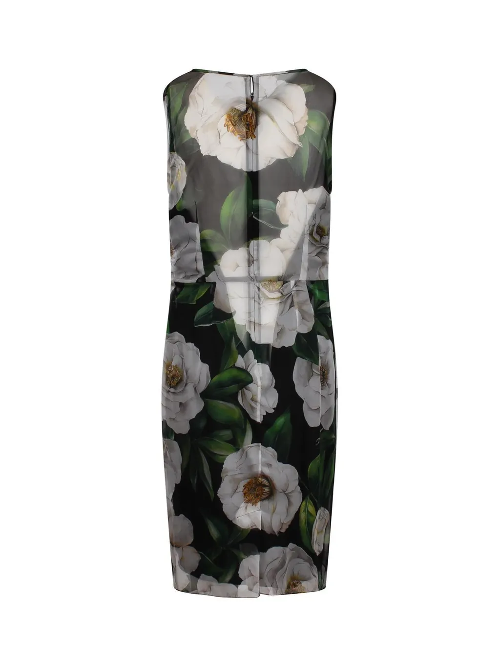 Floral Printed Sleeveless Mini Dress